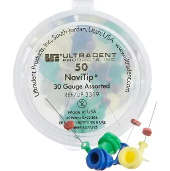 Ultradent NaviTip kanyly 30G sada 50 ks Kontrolovaná aplikace přípravků až k apexu