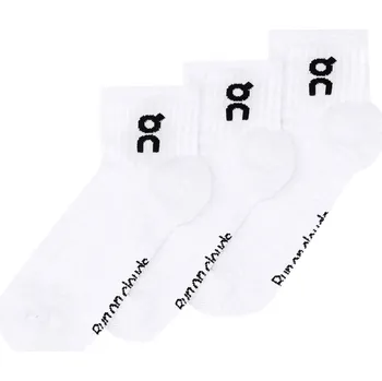 Pánské ponožky On ponožky Logo Sock Mid 3P white L