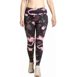 Meatfly dámské legíny Arabel Storm Camo Pink | Černá