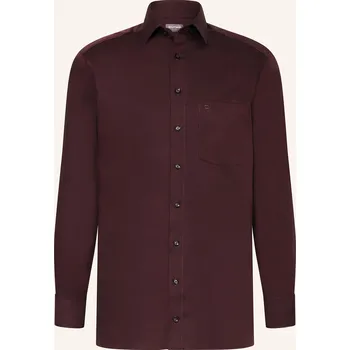 Pánská košile Olymp Pánská Košile Luxor Comfort Fit, tmavě červená, 44