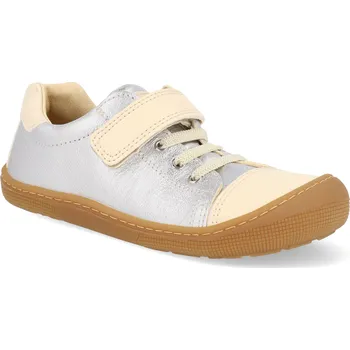 Barefoot dětské tenisky Koel - Domy II Met gold zlaté Velikost: 29