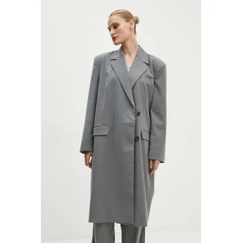 Dámský kabát Kabát 2NDDAY 2ND Toretto - Classic Tailori dámský, šedá barva, přechodný, 2244110169 90X, vel. 40