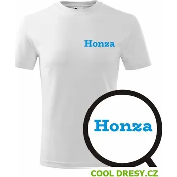 Chlapecké tričko Dětské tričko Honza - Barva: bílá, Velikost 8let