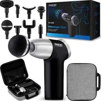 Masážní přístroj Neo-Sport Masážní pistole NS-500 černá