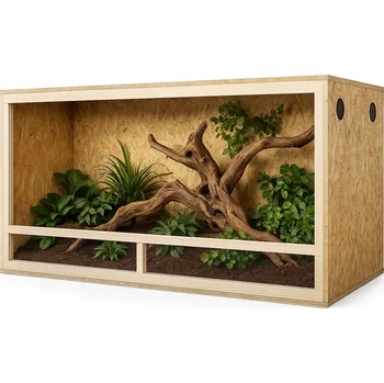 Terárium INVITAL OSB dřevěné sestavitelné terárium 150x60x60 cm