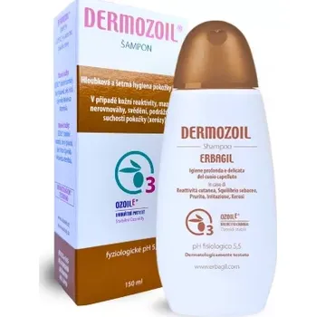 Bylinná léčivá mast DERMOZOIL šampón 150 ml