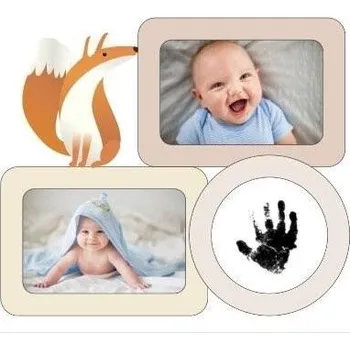 Dekorace do dětského pokoje Albi Sada rámečků na otisky s liškou vícebarevná