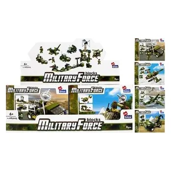 ostatní stavebnice Stavebnice Armáda s postavičkou - 8 druhů