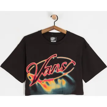 Vans Afterburn Relaxed Crop (black) S, černá