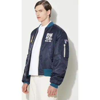 Pánský bomber Bomber bunda Billionaire Boys Club Outerbanks Bomber B24202 námořnická modř 59X, vel. M