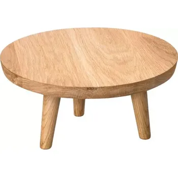 VERLO Simple 28 cm - podávací tácek z dubového dřeva na nožkách