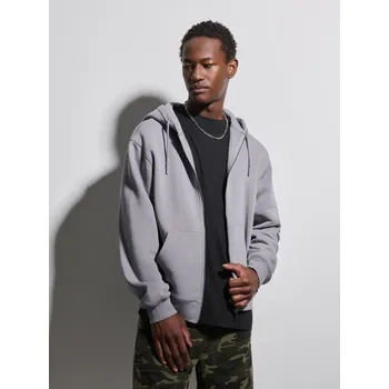 Pánská mikina Mikina na zip s kapucí - XL - House - světle šedá - 663GB-09X