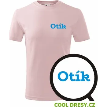 Dětské tričko Otík - Barva: růžová, Velikost 10let