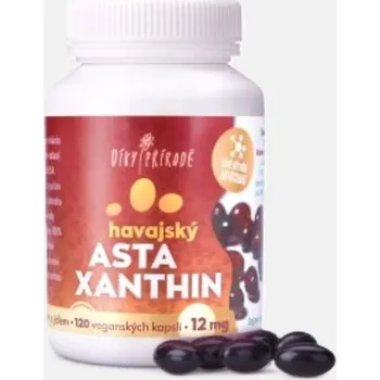 Přírodní produkt Díky přírodě Havajský astaxanthin Vegan 12 mg (Velikost: 120 kapslí)
