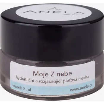 Pleťová maska Anela Moje Z nebe hydratační a rozjasňující pleťová maska Velikost: 5ml