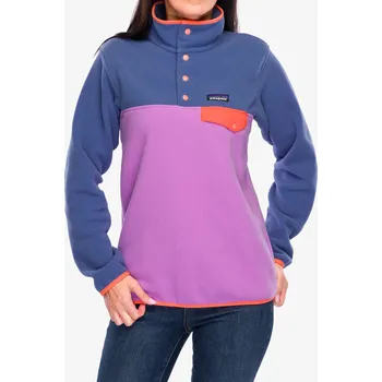 Dámská mikina Fleece mikina dámská Patagonia Lightweight Synch Snap-T Pullover - brisk purple