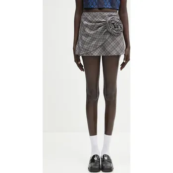 Dámská sukně Vlněná sukně AMBUSH Check Rose Skirt 12115390 šedá 90X, vel. 40
