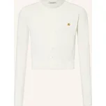 Dolce & Gabbana Dívčí Pletený Kardigan, bílá, 140