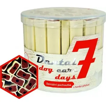 Pamlsek pro psa Dental DOG Care 7 days hovězí 55ks