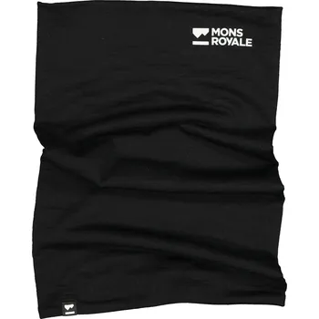 Nákrčník Mons Royale Merino nákrčník DOUBLE UP UNI černá - 10 % pro přihlášené BFEXTRA10