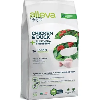 Krmivo pro psa Alleva Holistic Puppy Medium Chicken 2kg