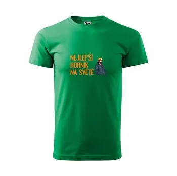 Pánská móda Tričko s potiskem Nejlepší horník na světě: zelené 3XL