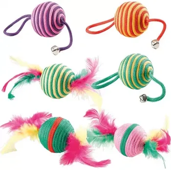 Hračka pro kočku Ferplast Hračka provázkový míček 5,5cm