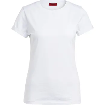 Hugo Dámské Tričko The Plain, bílá, 42