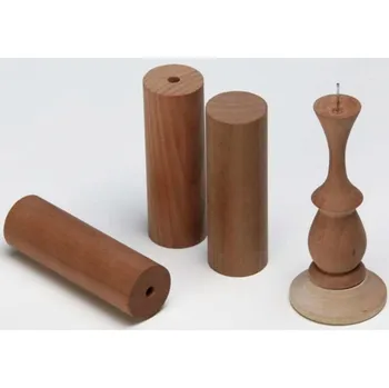 Sada nářadí Cool Tool sada 15 polotovarů z ořechového dřeva pro soustružení pro Unimat 1 a PLAYmake