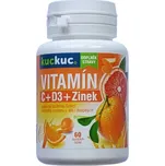 Kuckuc Vitamín C + D3 + Zinek 60 tbl.