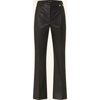 Dámské kalhoty Liu Jo Dámské Kalhoty V Koženém Vzhledu, černá, 40