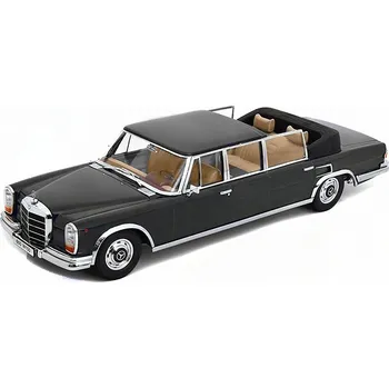 autíčko Mercedes-Benz S-Class 600 Pullman W100 1964 černá 1:18 - KK-Scale Mercedes S Class 600 W100 Landaulet - kovový model auta