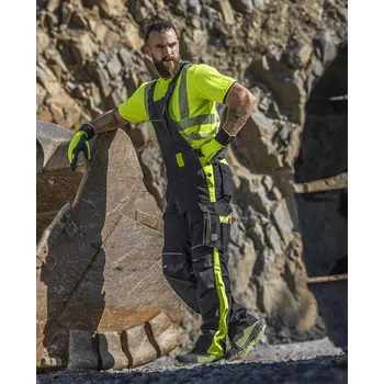 montérky Kalhoty s laclem ARDON®NEON černo-žlutá 46 žluté odstíny 66