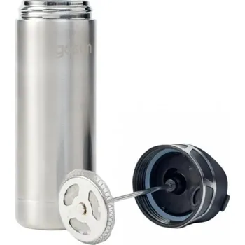 Termoska Termoska GoSun Brew 12 V a kávovar French Press Barva: stříbrná