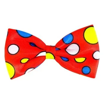 Karnevalový doplněk Widmann&nbsp;Motýlek klaunský puntíky červený