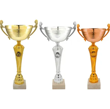 Pohár PS464 Barva: bronz, Výška: 31 cm, Průměr kalichu: 10 cm