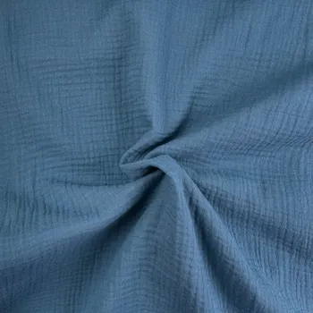 Dvojitá gáza/Gáza - Modrošedá