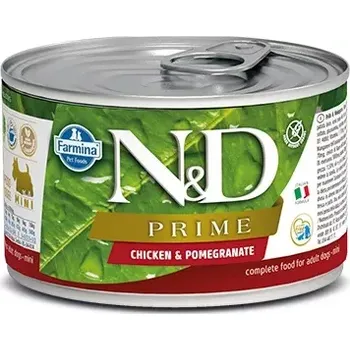 Krmivo pro psa N&D PRIME Adult Chicken & Pomegranate Mini 140g