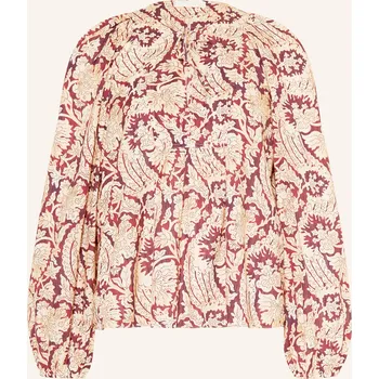 Dámská halenka Ulla Johnson Dámská Halenka Brea, béžová / tmavě červená, 34