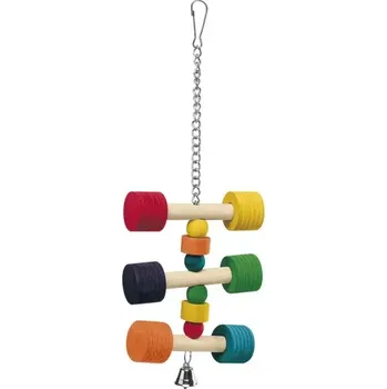 Hračka pro ptáka Ferplast PA 4091 Parrot 3 Perch závěsná hračka