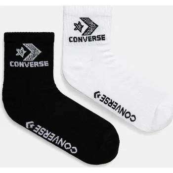 Pánské ponožky Ponožky Converse 2-pack černá barva, E1344W-2010 E1344W.2010 99X, vel. 39/42