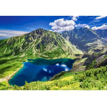 Puzzle Castorland Castor Czarny Staw Gąsienicowy Tatry Polsko 500 dílků