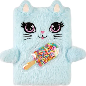 Blok Plyšový blok - Kočka s nanukem - Albi