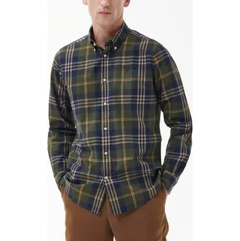 Barbour Edgar Tailored Shirt — Olive