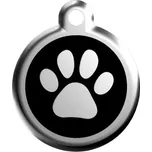Red Dingo známka velká - černá tlapka