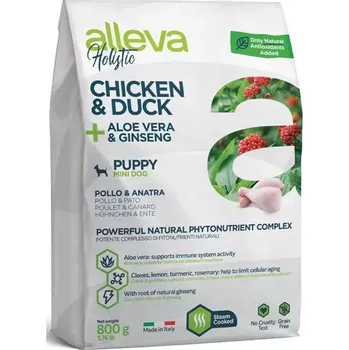 Krmivo pro psa Alleva Holistic Puppy Mini Chicken 800g