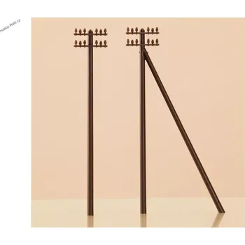 Modelářství Telegrafní sloupy TT 12 ks - Auhagen 43586