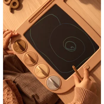 Magnetická kreslící tabulka LIEWOOD Kreslící tabule Venzora LCD - Pale tuscany multi mix