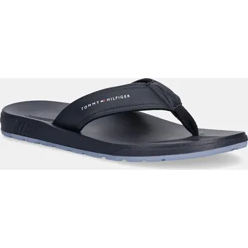 Pánské žabky Žabky Tommy Hilfiger MOLDED COMFORT TH BEACH SANDAL pánské, tmavomodrá barva, FM0FM05508 59X, EUR 41