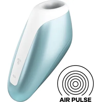 Vibrátor Stimulátor klitorisu SATISFYER LOVE BREEZE modrý - s kupónem KUP15 cena 560 Kč + extra diskrétní expedice